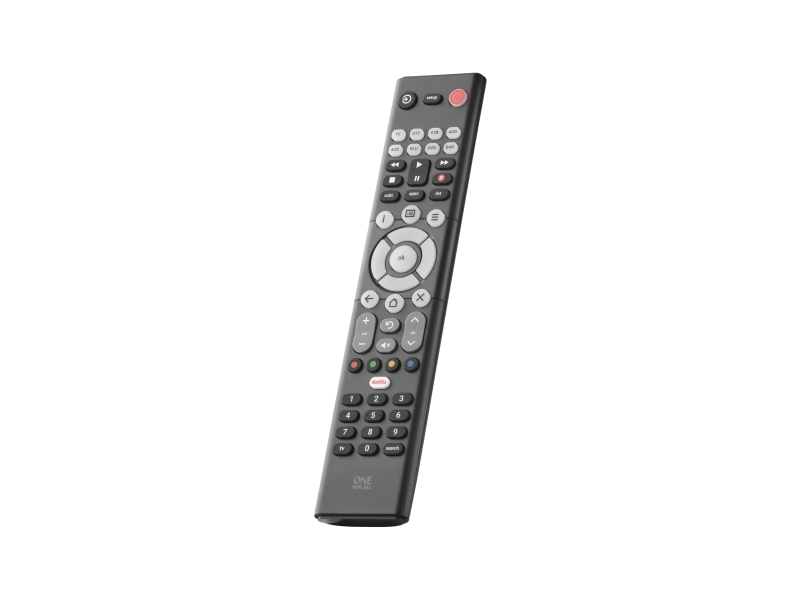 One For All Essence Basic 8, Lyd, Dvd/Blu-Ray, Spillekonsol, Soundbar Højttaler, Tv, Ir Trådløs, Tryk På Knapper, Sort