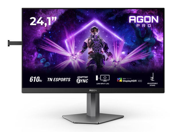 Aoc Agon Pro Cs24a, 61,2 Cm (24.1"), 1920 X 1080 Pixel, Fuld Hd, Led, 0,5 Ms, Sort