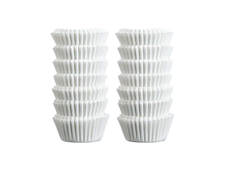 Zenker 43423, Cupcake-/muffinsformar, Rund, Räfflad yta, 220 ° C, Vit, papper | Köksutrustning - Bakartiklar - Bakplåtar & bakplåtspapper | GameStuff