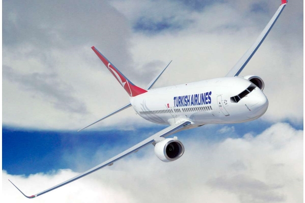 Model Set Boeing 737-800 Turkish Airlines 1:144 | Hobby - Modellbygge - Plast Byggmodeller - Starter set | GameStuff