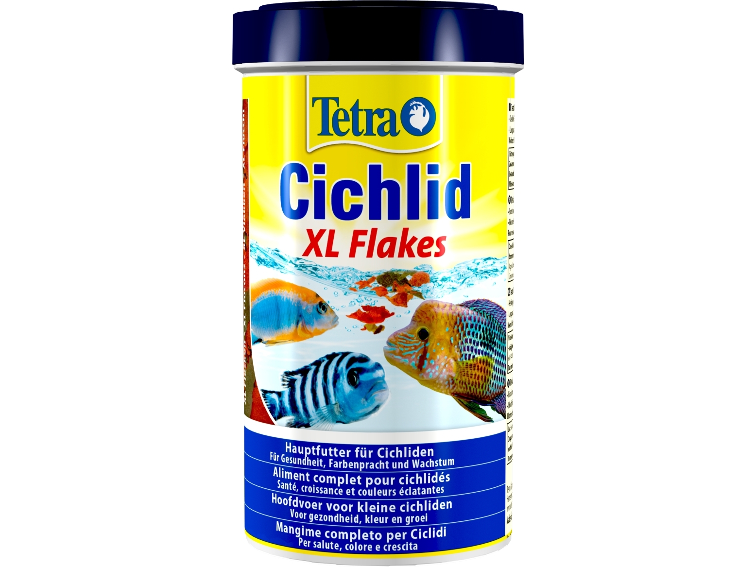 Tetra Cichlid XL Flakes 1000 ml | Sällskapsdjur - Fisk & reptiler - Fisk & Reptil Mat | GameStuff
