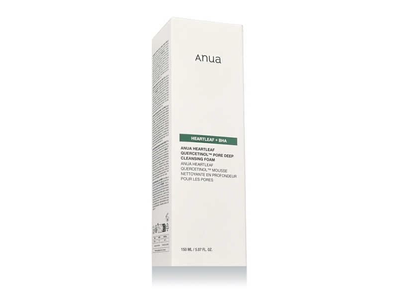 Anua_Heartleaf Quercetinol Pore Deep Cleansing Foam Gesichtsreinigungsschaum 150Ml