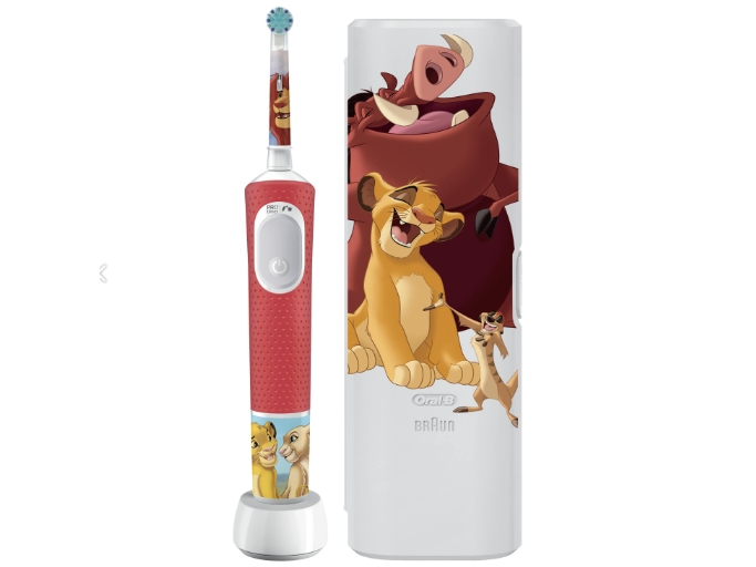 Braun Pro Kids Tandbørste King Lion Red