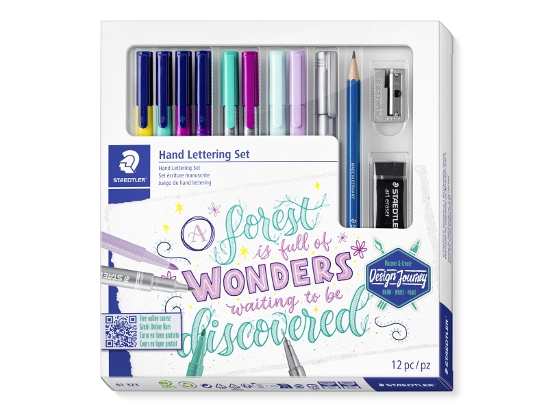 Staedtler DJ HAND LETTERING SÆT 100% PEFC