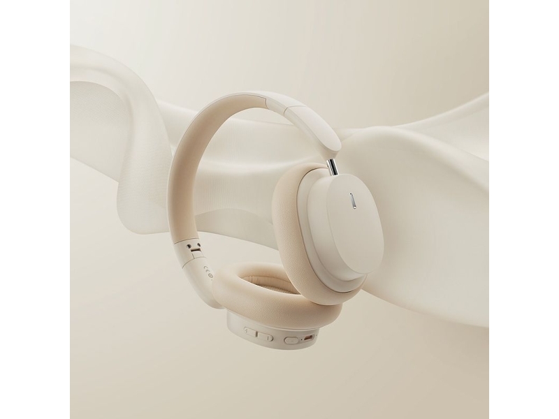 Baseus D05 Bluetooth Kulak Üstü Kulaklik Siyah, Øretelefon, Hvid