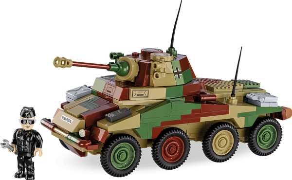 Cobi Sd.Kfz. 234/2 Puma, Byggesten, 7 År, 470 Stk