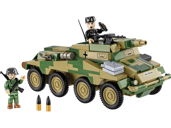 COBI Sd.Kfz. 234/3 Stummel, Byggklossar, 8 År, 438 styck | Leksaker - Konstruktions leksaker - Plastik konstruktion | GameStuff