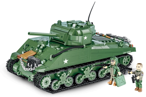 COBI M4A3 Sherman, Byggsats, 952 styck | Leksaker - Konstruktions leksaker - Plastik konstruktion | GameStuff