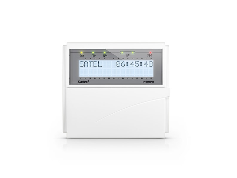 Ml Satel Manipulator Lcd (Białe Podświetlenie) Int-Klcd-W