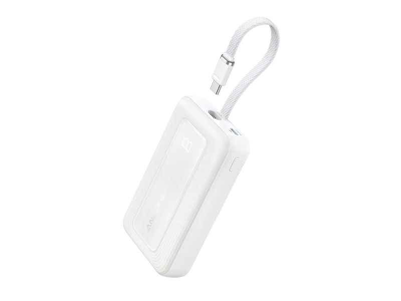 Anker Zolo, 10000 Mah, Kabelloses Aufladen, 15 W, Weiß