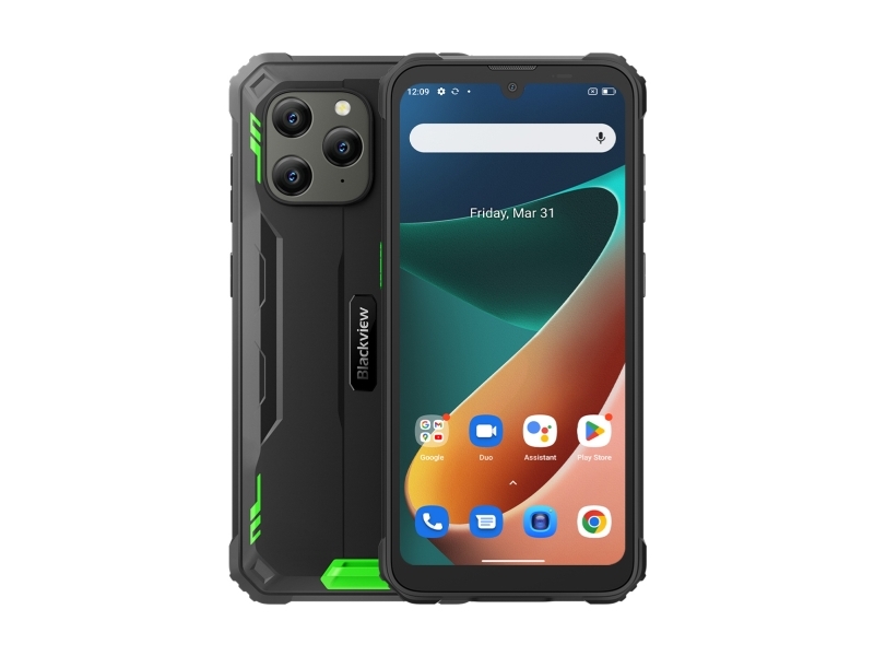 Blackview Bv5300 Pro, 15,4 Cm (6.08"), 4 Gb, 64 Gb, 13 Mp, Android 12, Grøn