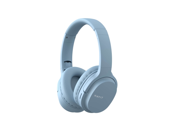 Havit I62, Kabel & Trådløs, Musik/Hverdag, 187 G, Hovedtelefoner, Blå