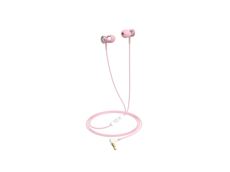 Havit E303p - Wired Headphones, Pink, Wired, Music, Headphones, Pink
