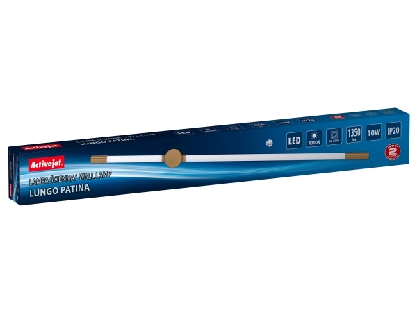 Lampe Ścienna Led Activejet Aje-Lungo Patina