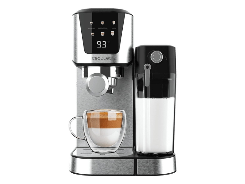 Kaffemaskine Cecotec | Power Espresso 20 Creamy | Tryk 20 Bar | Med Mælkeshaker | Halvautomatisk | 1350 W