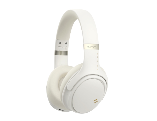Havit H630bt Pro (Butter-Yellow), Kabel & Trådløs, 20 - 20000 Hz, Opkald/Musik, 233 G, Hovedtelefoner, Gul, Cremefarvet