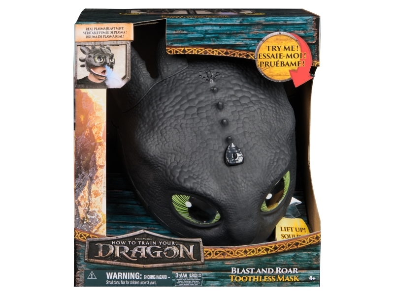 Spin Master Dragons Slibino Kaukė Su Garso Efektais
