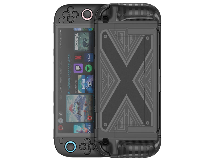 Dux Ducis 6971824155556, Suojus, Nintendo, musta, Polykarbonaatti (PC), Termoplastinen polyuretaani (TPU), Nintendo Switch 2, Pudotuksen kestävä, Naarmuuntumisenkestävä, Hikeä hylkivä