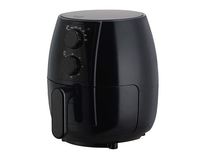 Adler Ad 6312, Heißluftfritteuse, 2,5 L, 80 °C, 200 °C, 60 Min, Einzelbild