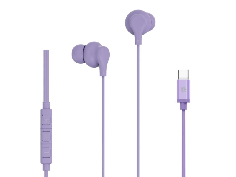 Kopfhörer In-Ear Kabel Usb-C Up1600 Lila