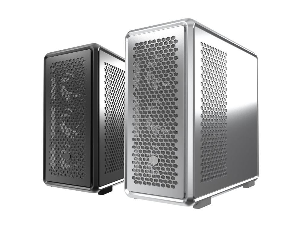 Cooler Master Masterframe 600, Midi Tower, Pc, Silber, Atx, Itx, Micro Atx, Aluminium, Sgcc, Gehärtetes Glas, 19 Cm