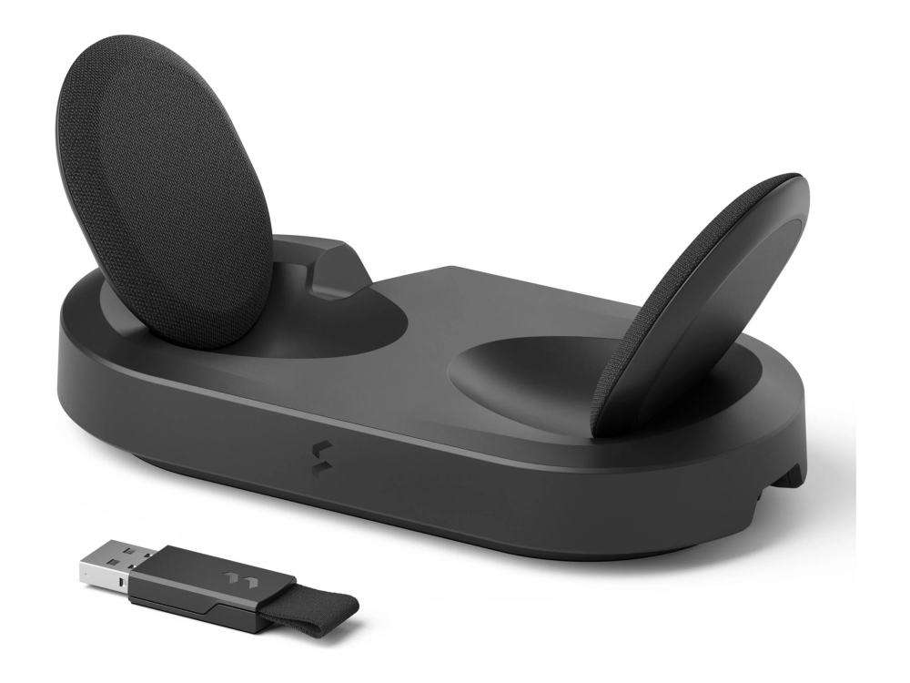 Fractal Design Scape - Headset - fullstorlek - Bluetooth/radiofrekvens 2,4 GHz - trådlös, kabelansluten - USB-C - mörka | TV, Ljud & Bild - Hörlurar & Mikrofoner | GameStuff