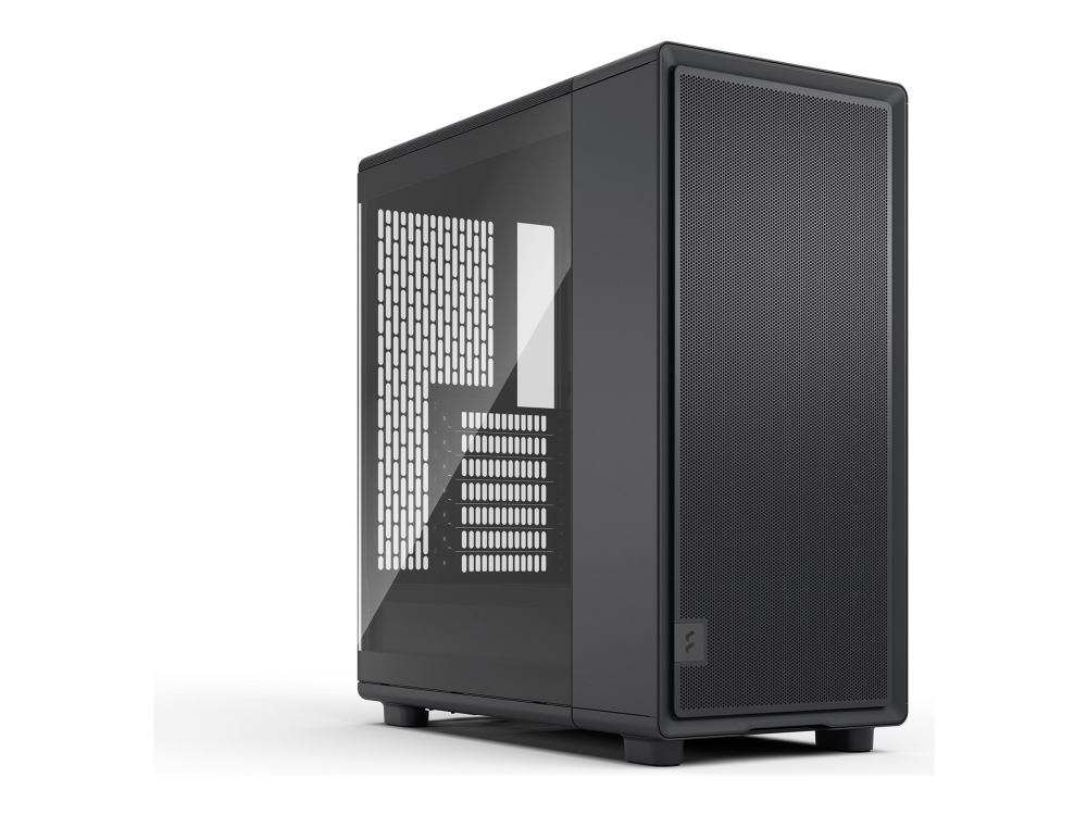 Fractal Design Epoch, Midi Tower, Pc, Schwarz, Atx, Micro Atx, Mini-Itx, Stahl, Gehärtetes Glas, Gaming
