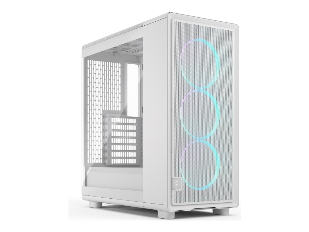 Fractal Design Epoch, Midi Tower, Pc, Weiß, Atx, Micro Atx, Mini-Itx, Stahl, Gehärtetes Glas, Gaming