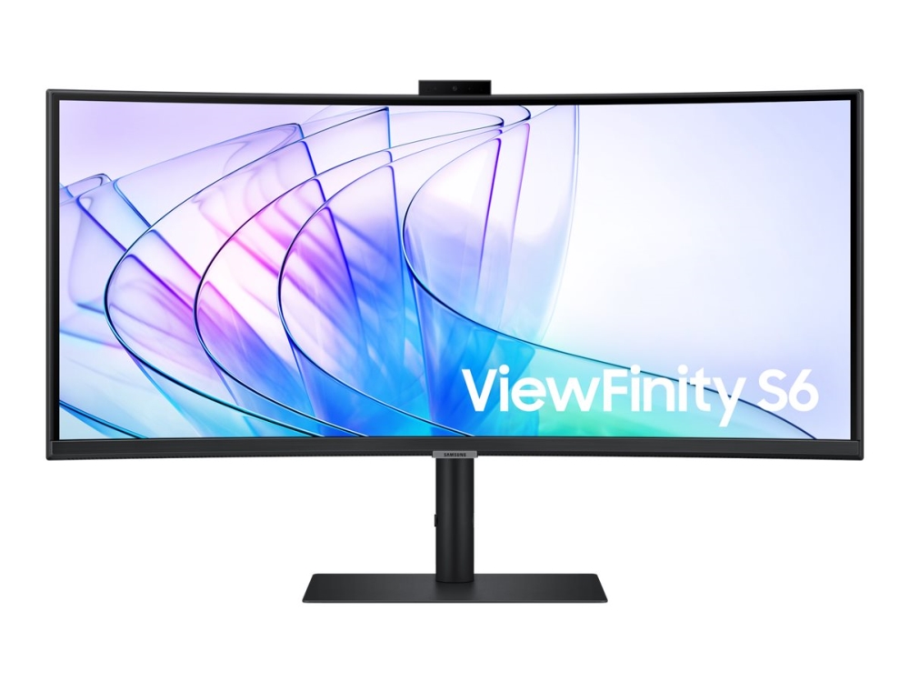 Samsung ViewFinity S6 S34C652VEU - S65VC Series - LED-skärm - böjd - USB - 34 - 3440 x 1440 UWQHD @ 100 Hz - VA - 350 cd/m² - 3000:1 - HDR10 - 5 ms - HDMI, DisplayPort, USB-C - högtalare - svart | Datortillbehör - Bildskärmar & Tillbehör - Bildskärmar | GameStuff