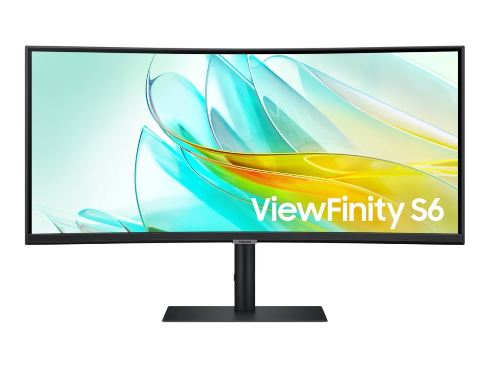 Samsung ViewFinity S6 S34C652UEU - S65UC Series - LED-skärm - böjd - USB - 34 - 3440 x 1440 UWQHD @ 100 Hz - VA - 350 cd/m² - 3000:1 - HDR10 - 5 ms - HDMI, DisplayPort, USB-C - högtalare - svart | Datorer & Surfplattor - Datorer - tillbehör - Bildskärmar | GameStuff