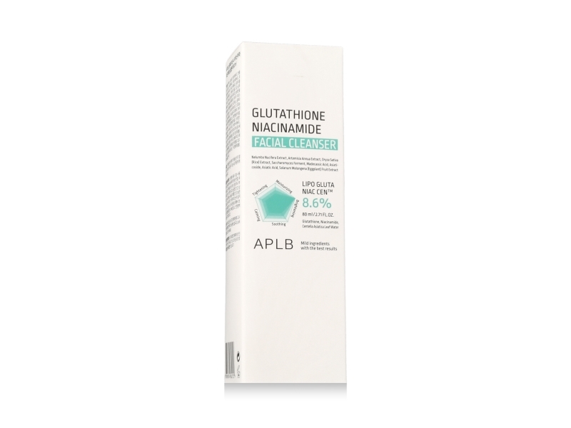 Aplb Glutathione Niacinamide Facial Cleanser 80 Ml