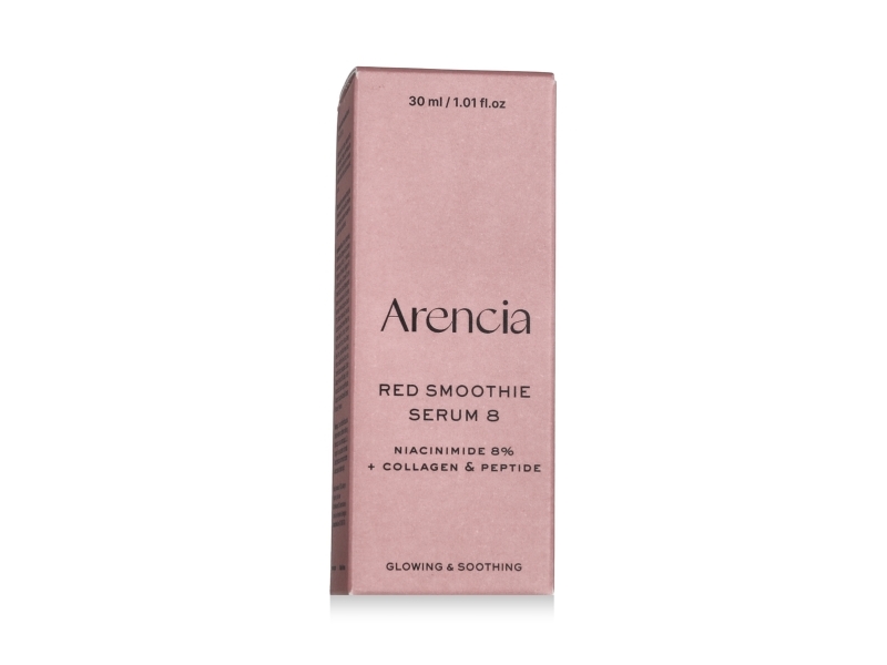 Arencia Fresh Red Smoothie Serum 8 Collagen + Peptide + Rosehip - 30 ml