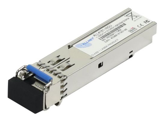 Allnet All4761-Indu, Faseroptik, 1000 Mbit/S, Mini-Gbic/Sfp, Lc, 9/125 Μm, 20000 M