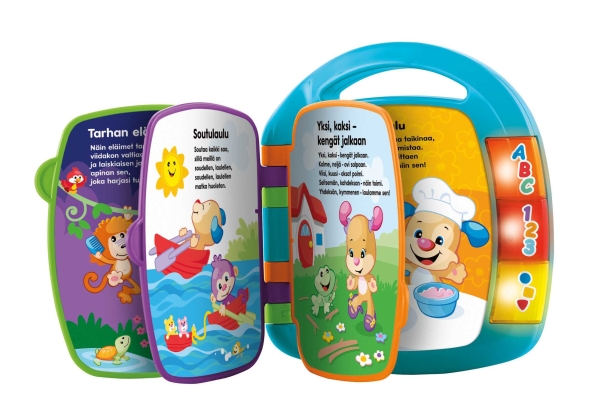 Fisher-Price Laugh & Learn Storybook Rhymes, 0,5 År, Låter, Talfunktion, Batterier krävs, AA, Plast | Leksaker - För dom minsta - Lärande | GameStuff
