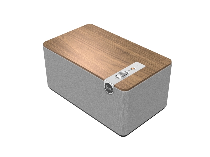 Klipsch The Three Plus, 2.1 Kanaler, Kabel & Trådløs, 120 W, 45 - 20000 Hz, Valnød