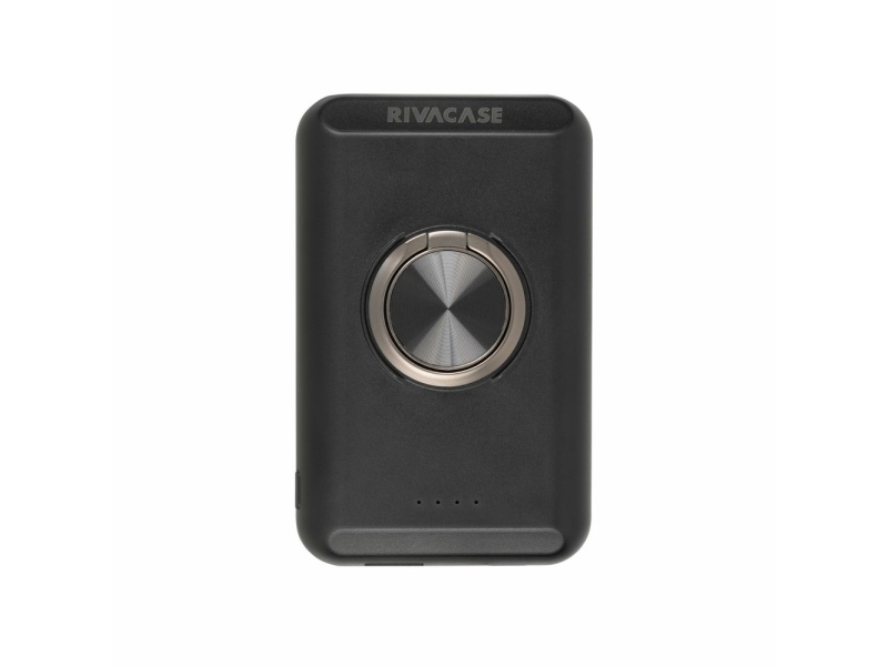 Rivacase Va2603, 5000 Mah, Lithium-Polymer (Lipo), Schnellladung 3.0, Kabelloses Laden, 3,7 V, Schwarz