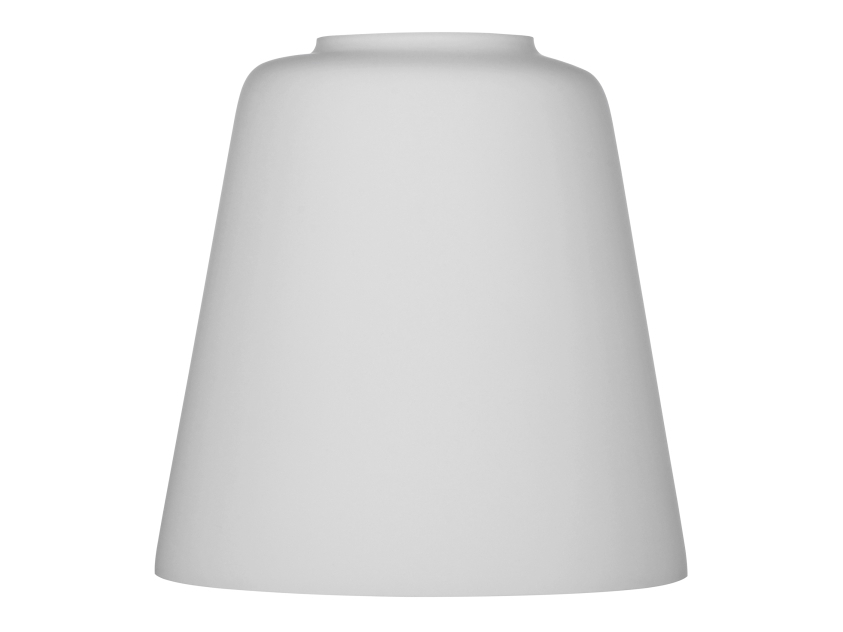 Activejet Lampeskærm ALMA, Lampeskærm til belysning, Hvid, Glas, Lampa EMILY/ALMA, Soveværelse, Spisestue, Hjemmekontor, Stue, Kontor, 12 cm