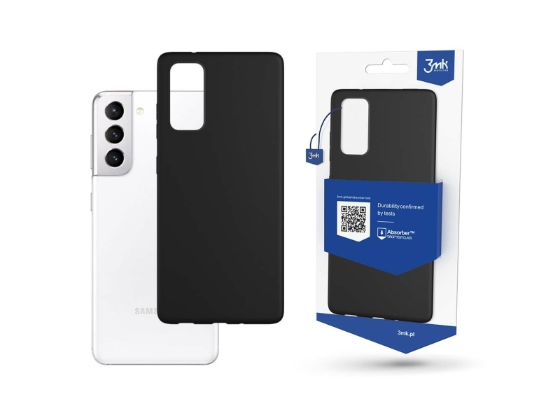 3Mk Mattes Gehäuse Für Galaxy S21 Fe Schwarz