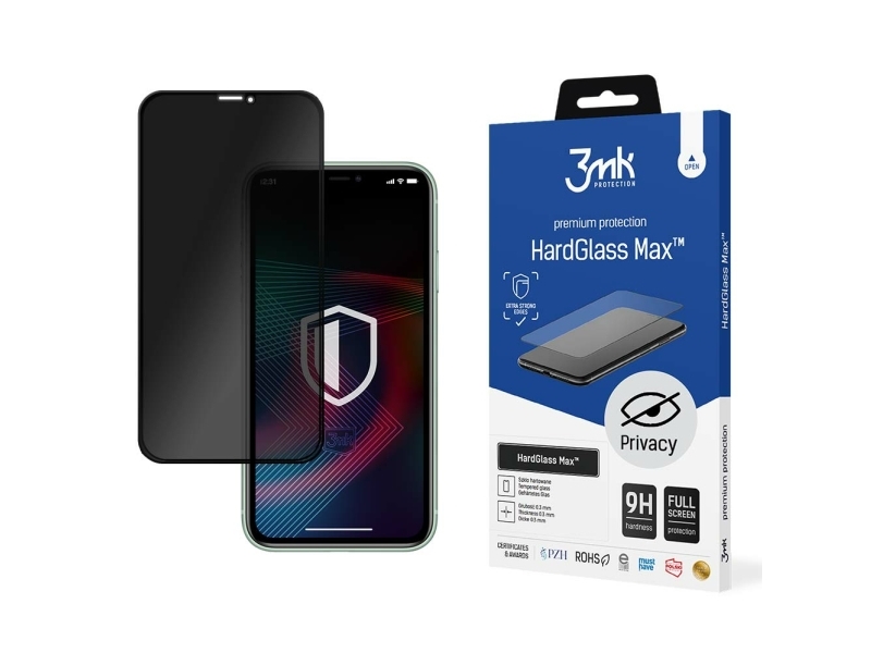 3Mk Hardglass Max Privacy, Iphone 11, 1 Stück(E)