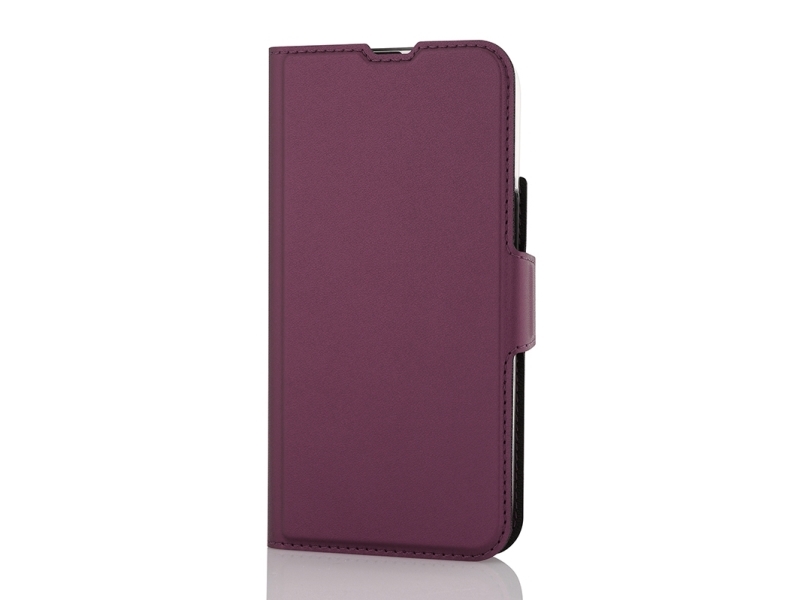 Wave Bookcase, Magsafe Kompatibel, Iphone 15, Rauchiges Sangria
