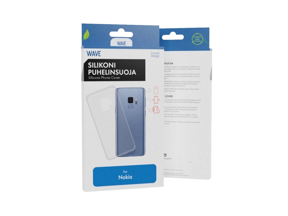 Wave -SC-NK-X20-TP, Mobilskal, Nokia, X20/X10, Transparent | Tele & GPS - Mobil tillbehör - Skydd & Väskor | GameStuff