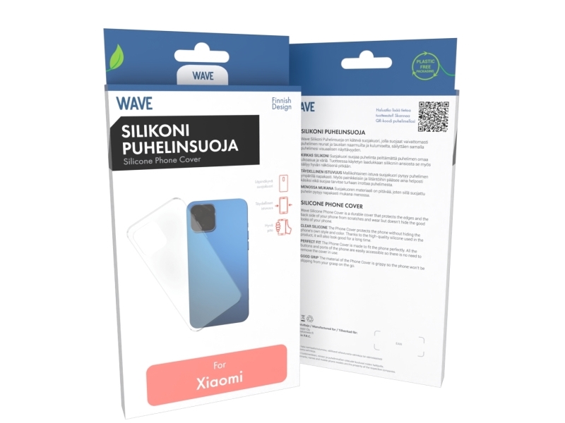 Wave Silikon-Schutzfolie, Xiaomi Redmi A2, Klar