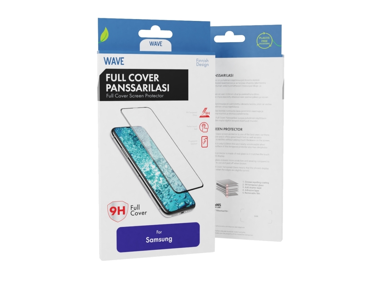 Wave -Fc-Ss-A145g-Bk, Samsung, Galaxy A14 5G/Galaxy A14 4G, Ridseresistent, Sort, Transparent, 1 Stk