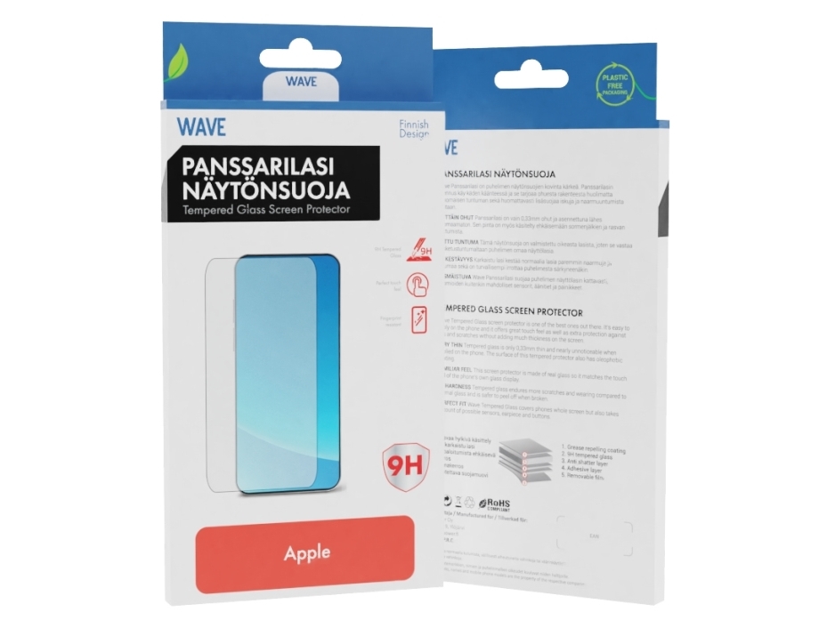Wave -Tg-Ap-Ip15pm-Tp, Apple, Iphone 15 Pro Max, Kratzresistent, 1 Stück(E)