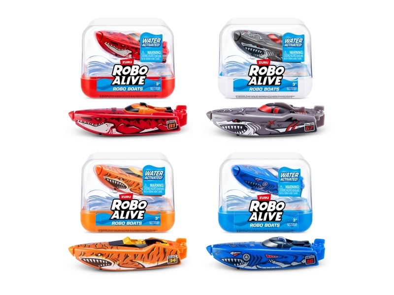 Robo Alive 71117, Båt, 3 År, Blandade färger | Leksaker - Bilar och andra fordon | GameStuff