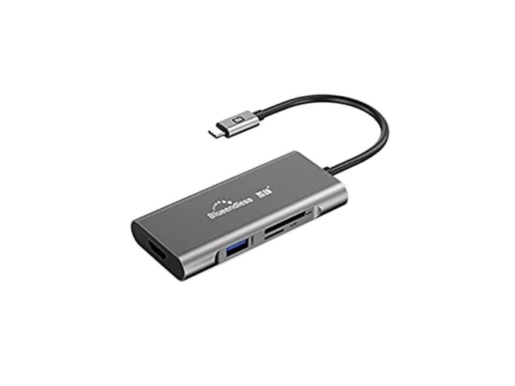 Extra Digital Ca913442, Usb 3.2 Gen 1 (3.1 Gen 1) Typ-C, Hdmi, Usb 3.2 Gen 2 (3.1 Gen 2) Typ-A, Usb 3.2 Gen 2 (3.1 Gen 2) Typ-C, Microsd (Transflash)