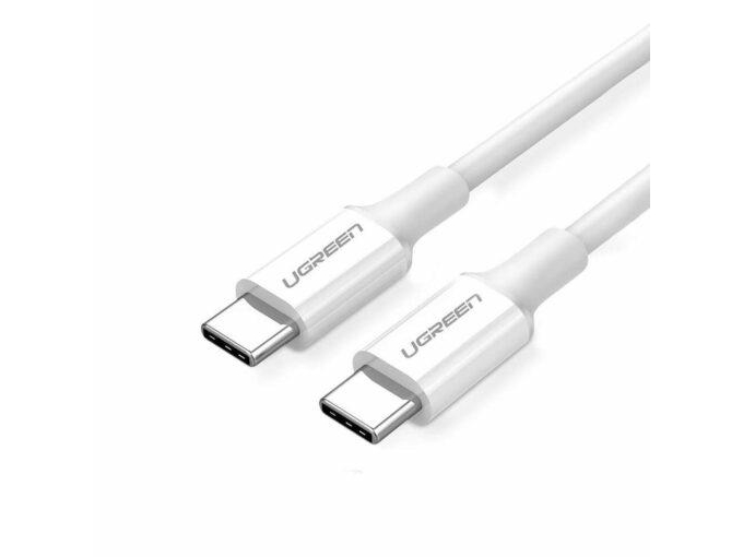 Ugreen 60551, 1 M, Usb C, Usb C, Usb 2.0, 480 Gbit/Sek., Hvid