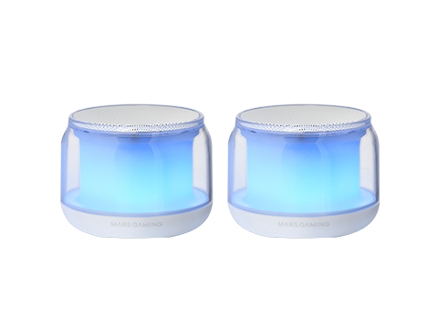 Mars Gaming Bluetooth-Højttaler Msauraw Hvid 15 Watt