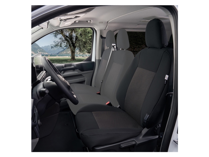 Sædeovertræk førerside u/armlæn - Transit Custom, 2024-