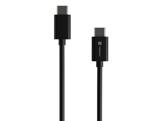 Natec Usb-C Auf Usb-C 2M Schwarzes Usb-Kabel (Nka-2147)